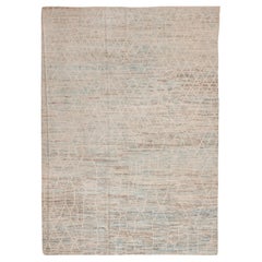 Nazmiyal Collection Tribal Berber Beni Ourain Pattern Modern Rug 10'5" x 13'10"