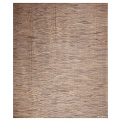 Nazmiyal Collection Tribal Fan Pattern Modern Flatweave Kilim Rug 13' x 15'7"