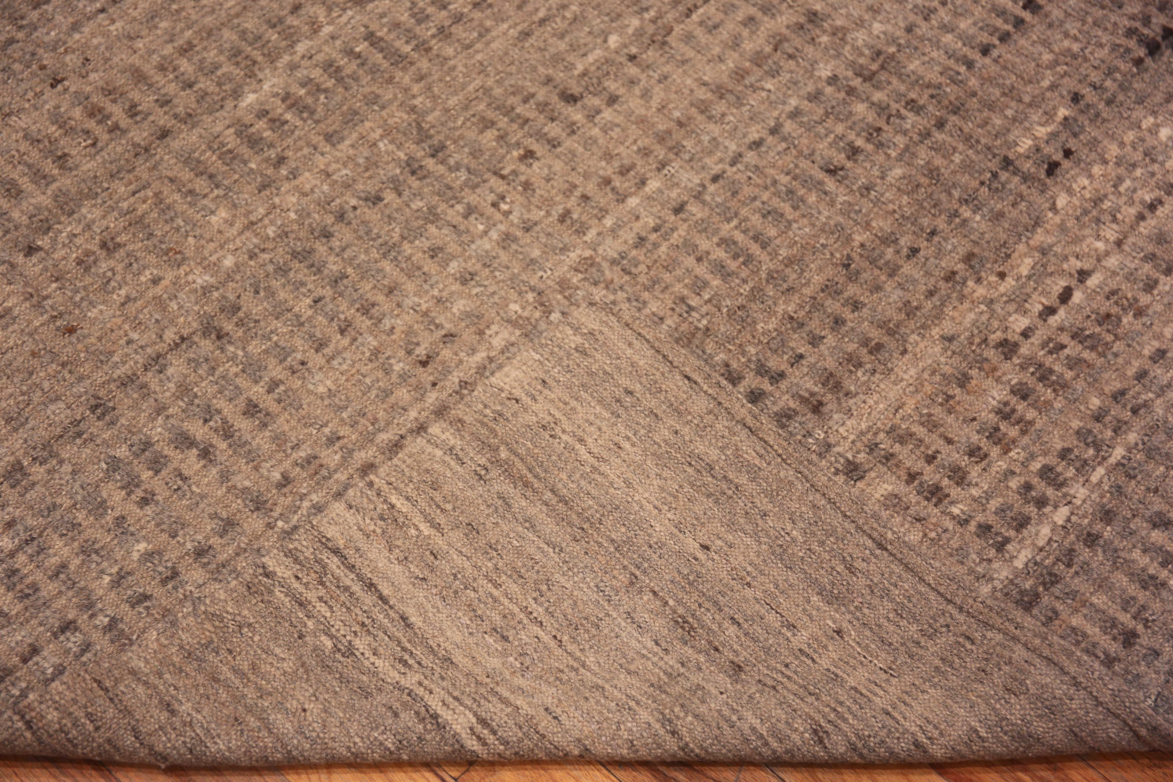 Laine Collection Nazmiyal, design géométrique tribal, taille de pièce moderne 9'5