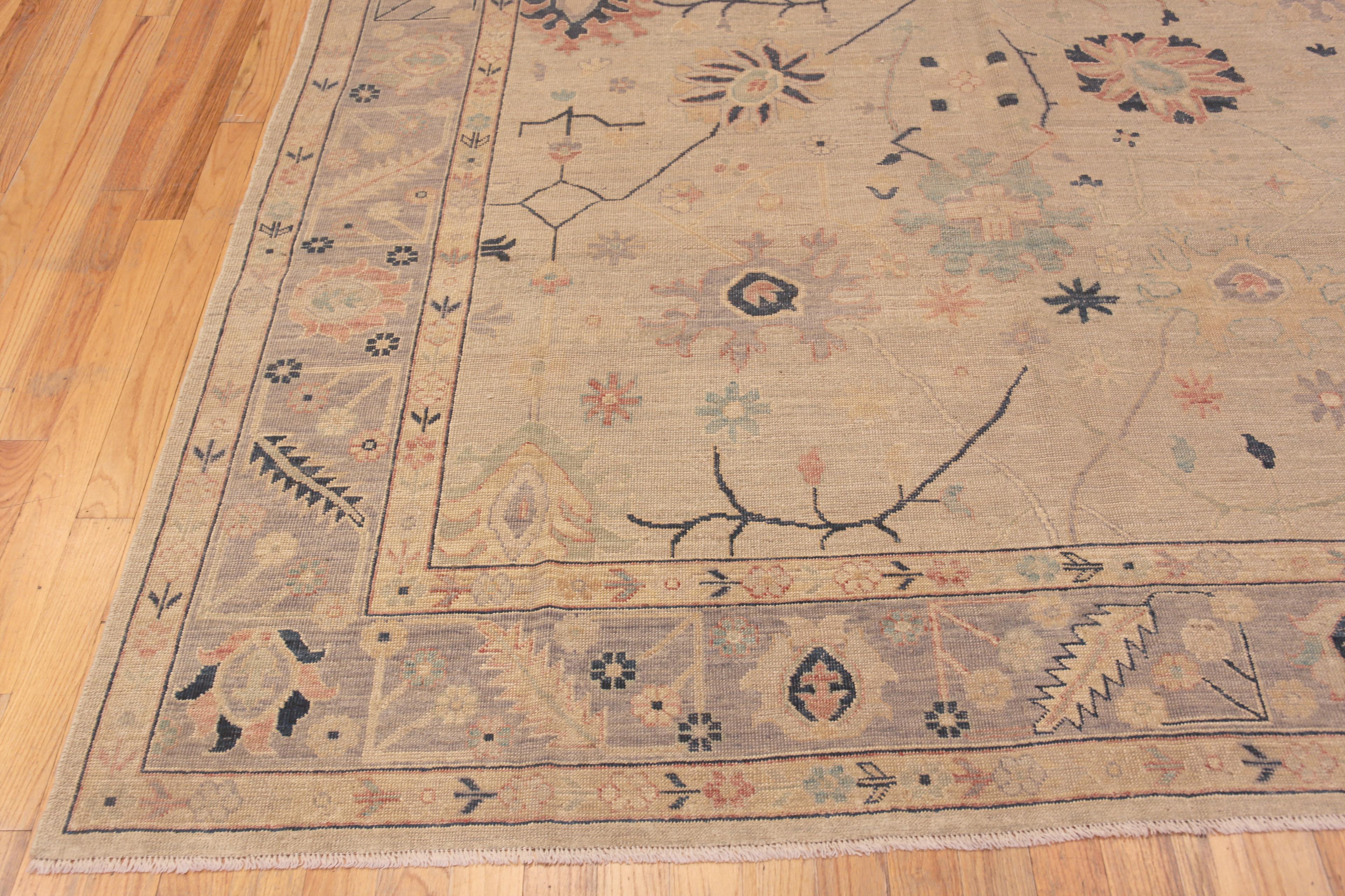 Nazmiyal Kollektion Stammeskunst Geometrischer moderner türkischer Teppich 8'5