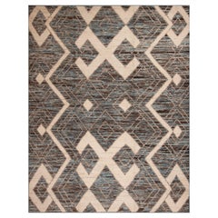 Collection'S Tappeto Tribale Geometrico Terra e Moderno 9'3" x 11'10"