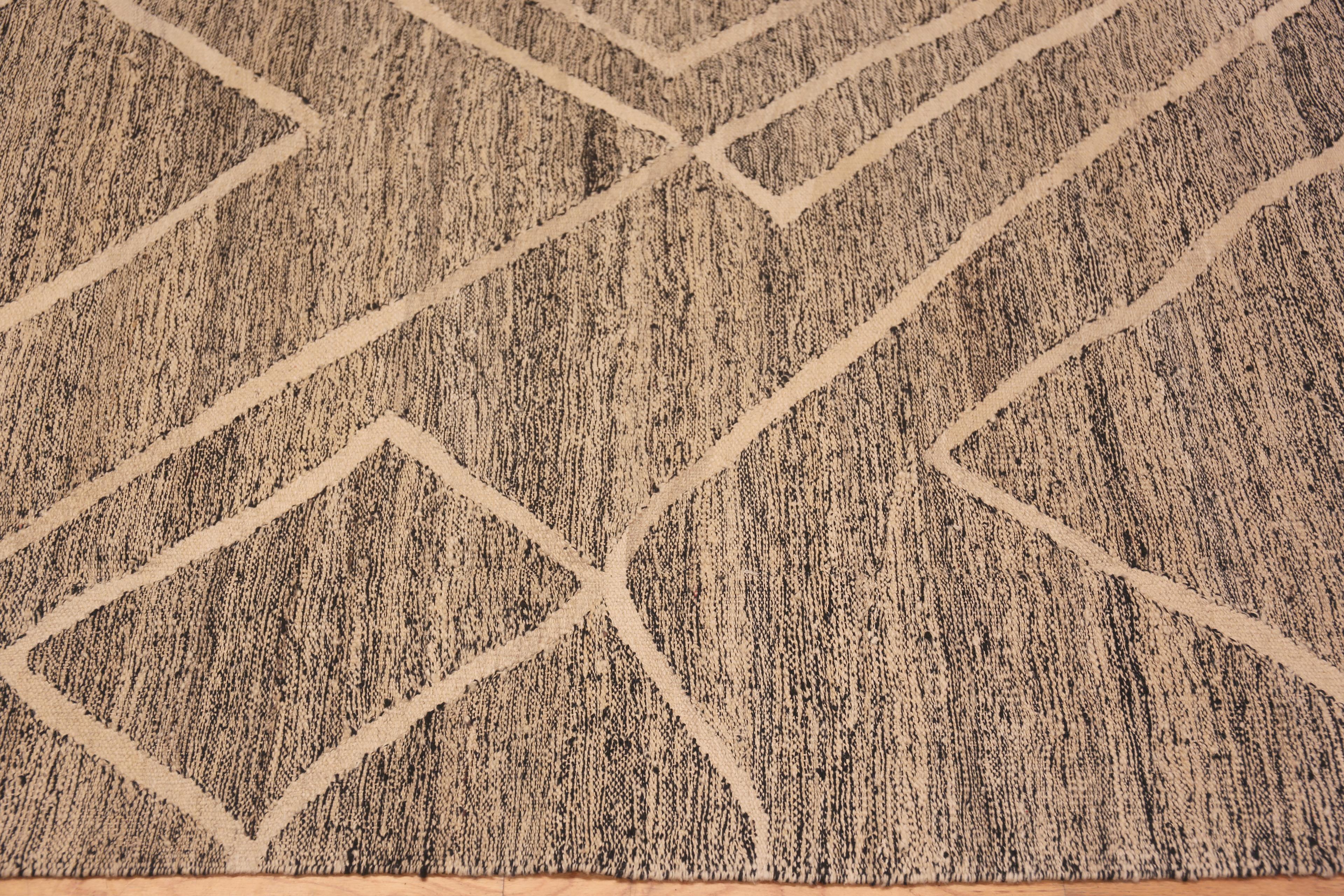 Collection'S Tappeto Tribale Geometrico Moderno a Trama Piatta & Kilim 13'6