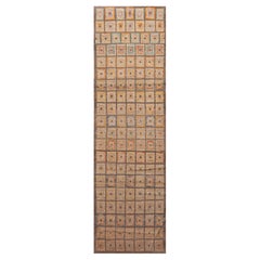 The Collective Tribal Geometric Rustic Modern Runner Rug 9'9" x 2'10" (tapis de course)