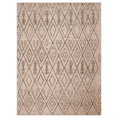 Collection'S Tappeto Tribale Marocchino Berbero Beni Ourain Moderno 10'5" x 13'10"