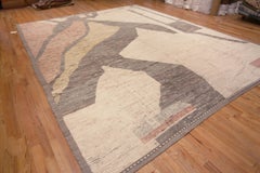 Collection Nazmiyal Tribal Primitive grand tapis abstrait moderne 13'1" x 16'2"