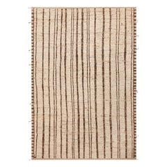 Nazmiyal Collection Tribal Stripe Design Contemporary Rug.  9 ft 6 in x 13 ft 7