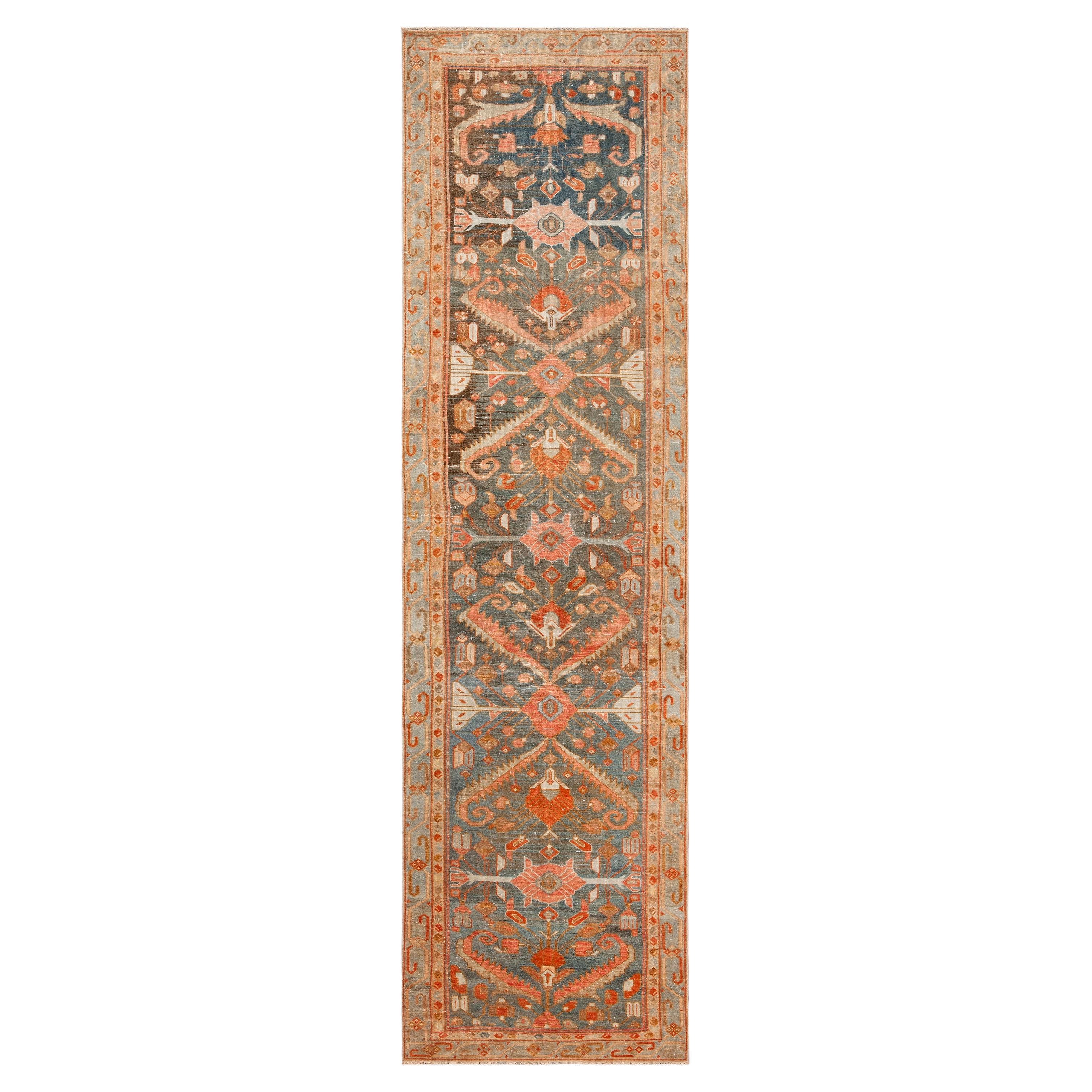 Nazmiyal Collection Tribal Vintage Malayer Läufer Teppich 2 ft 8 in x 9 ft 7 in