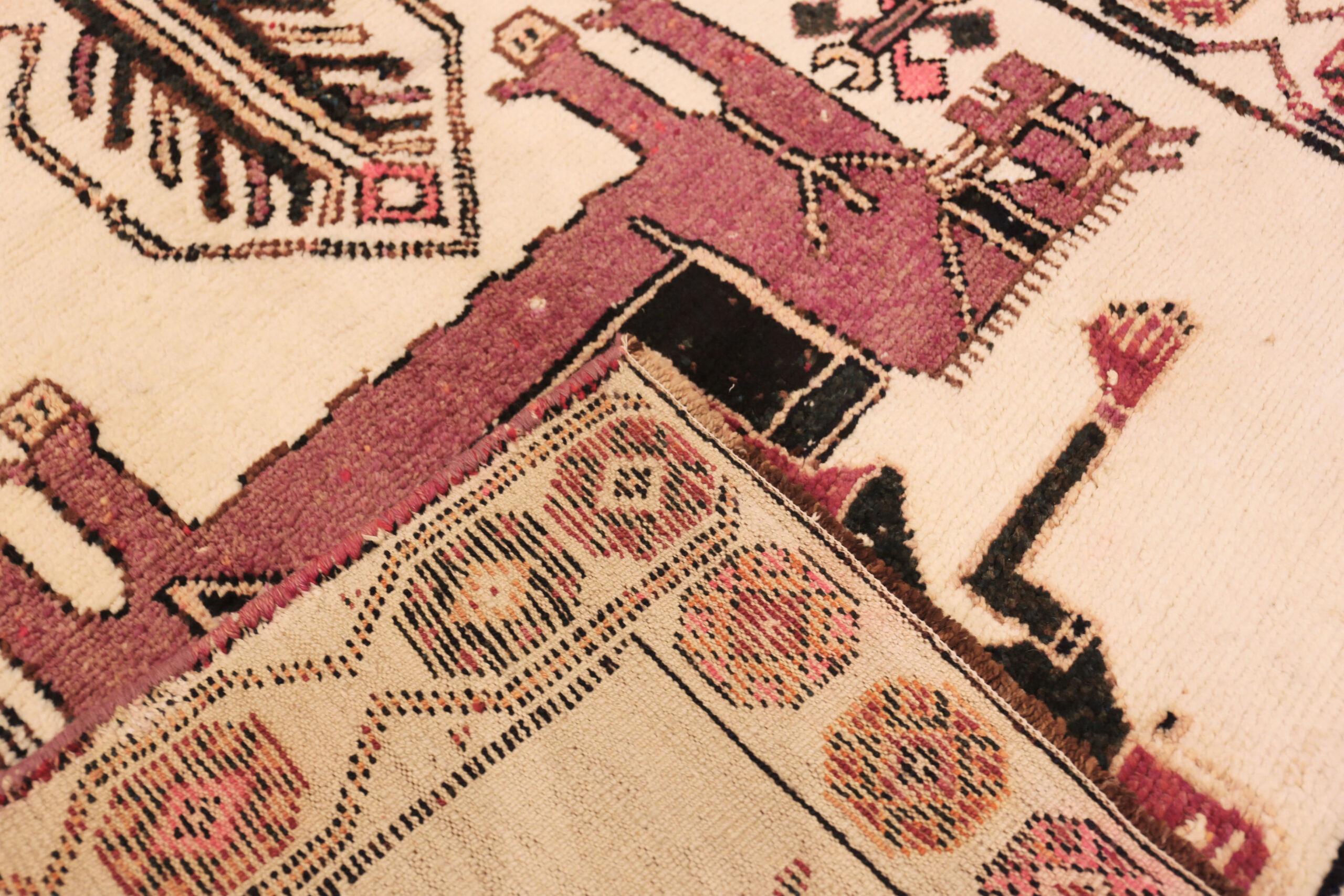 Tribale Tappeto runner persiano Tribal Vintage della Collection'S in vendita