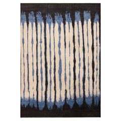Nazmiyal Collection Unusual Bold Abstract Retro Modern Area Rug 10'2" x 14'2"