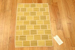 Nazmiyal Collection Vintage Barbro Nilson Kilim Rug 1 ft 8 in x 2 ft 4 in