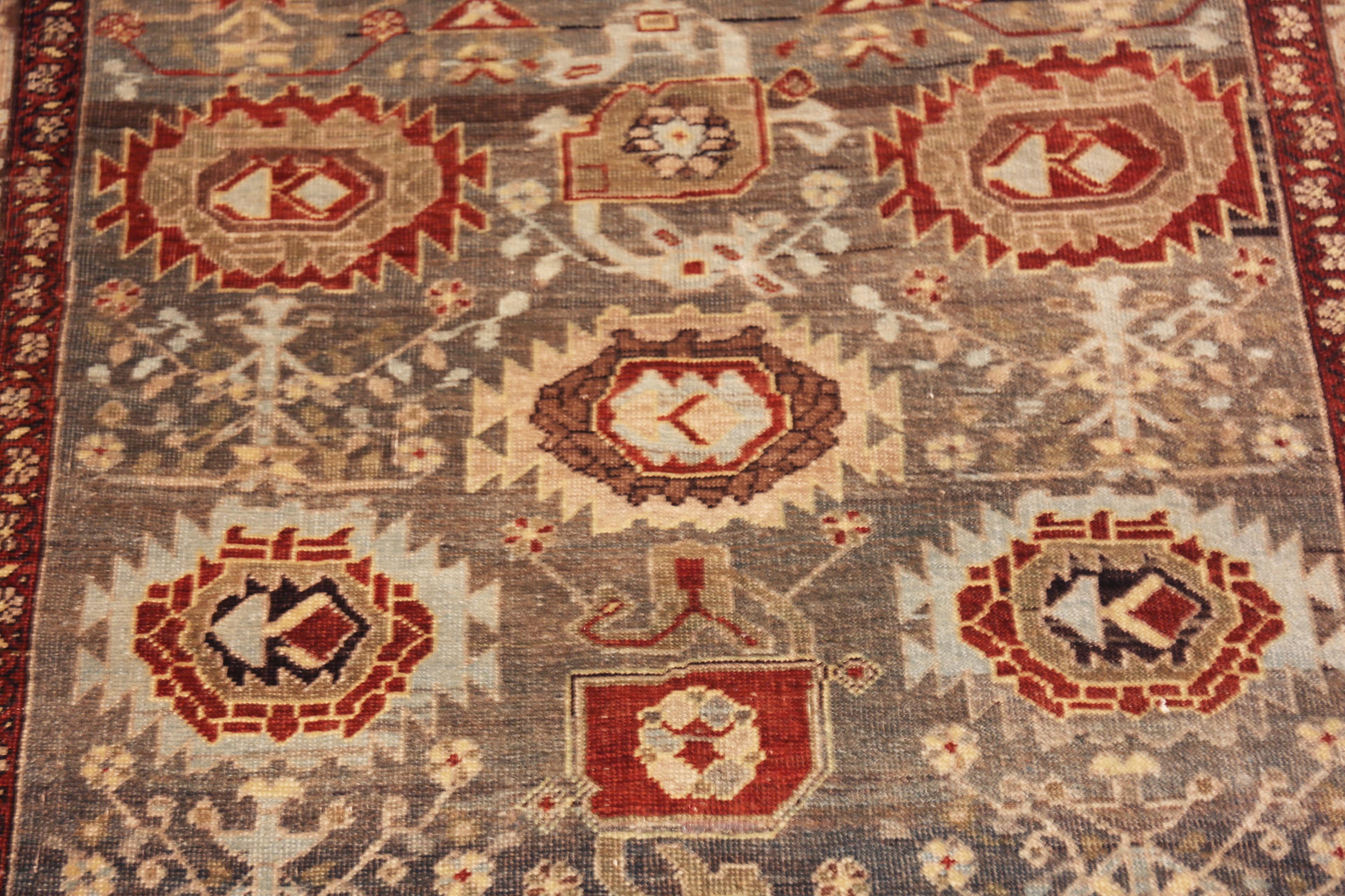 Annodato a mano Tappeto Nazmiyal Collection Vintage Bidjar 4 ft x 6 ft 3 in in vendita