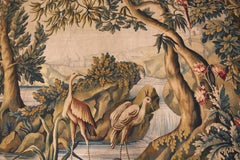 Nazmiyal Collection Vintage French Tapestry 8 ft 10 in x 10 ft 10 in