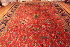Nazmiyal Collection Vintage German Hooked Rug 11 ft 7 in x 21 ft