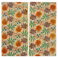 Nazmiyal Collection Used Josef Frank Curtains 3 ft 10 in x 7 ft 8 in