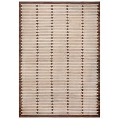 Nazmiyal Collection Vintage Design Modern Rug & Kilim a tessitura piatta 13'7" x 18'11"