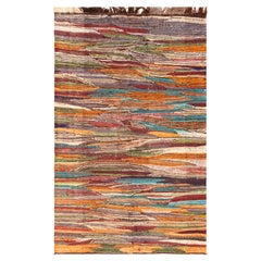 Nazmiyal Collection Vintage Moroccan Kilim 5 ft 6 in x 8 ft 8 in