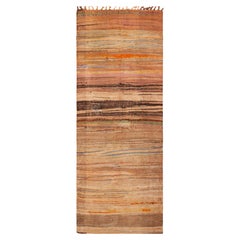 Nazmiyal Collection Vintage Moroccan Kilim Rug 3 ft 4 in x 8 ft 4 in