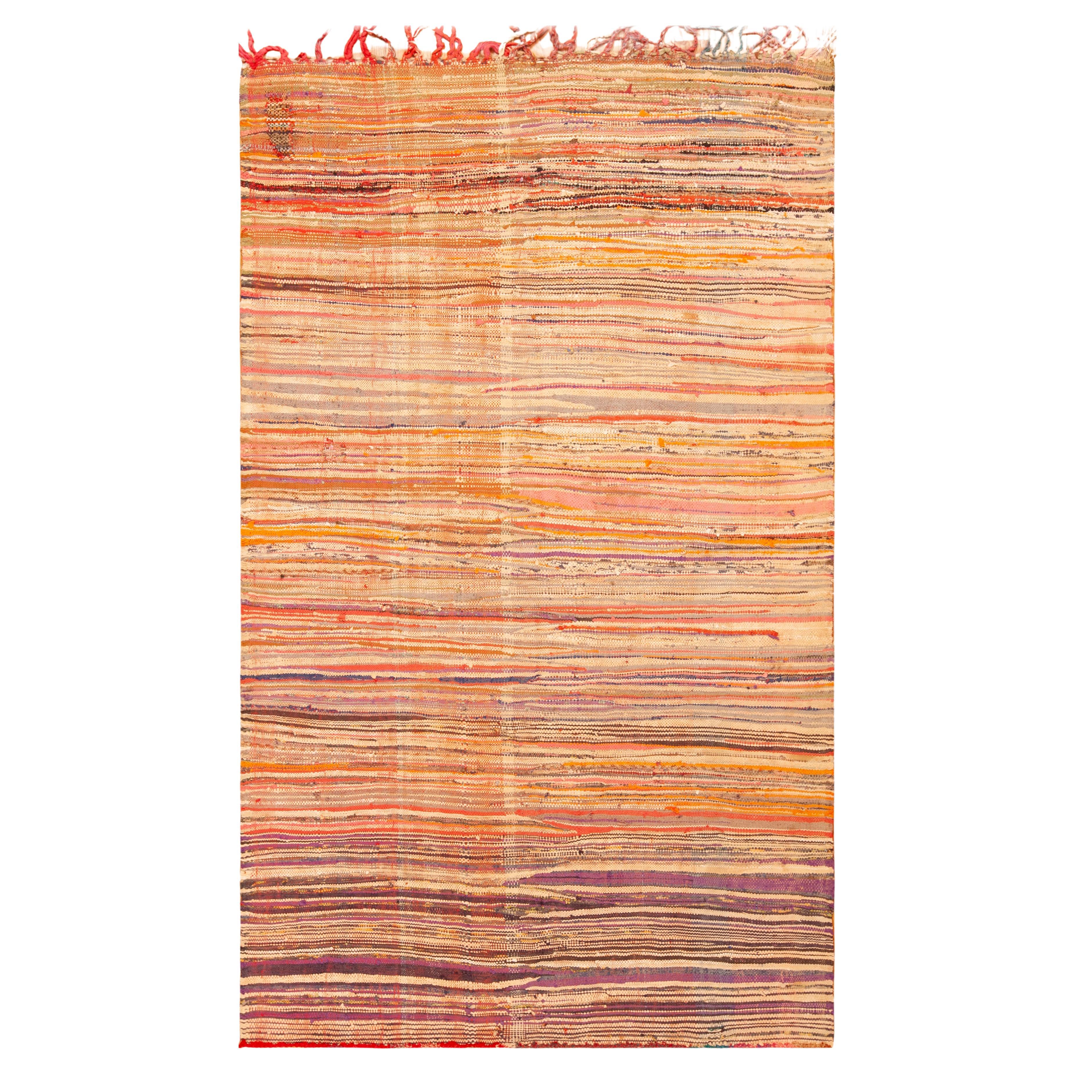 Nazmiyal Collection Vintage Moroccan Kilim Rug 4 ft 6 in x 7 ft 5 in