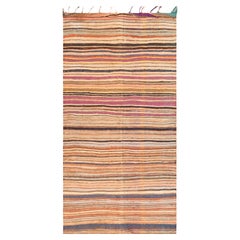 Nazmiyal Collection Vintage Moroccan Kilim Rug 4 ft 8 in x 9 ft