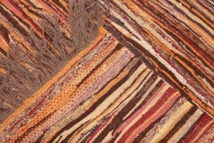 Nazmiyal Collection Vintage Moroccan Multicolored Kilim 4 ft 6 in x 5 ft 4 in