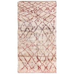 Marokkanischer Vintage-Teppich der Nazmiyal-Kollektion.6 ft 2 in x 10 ft 5 in