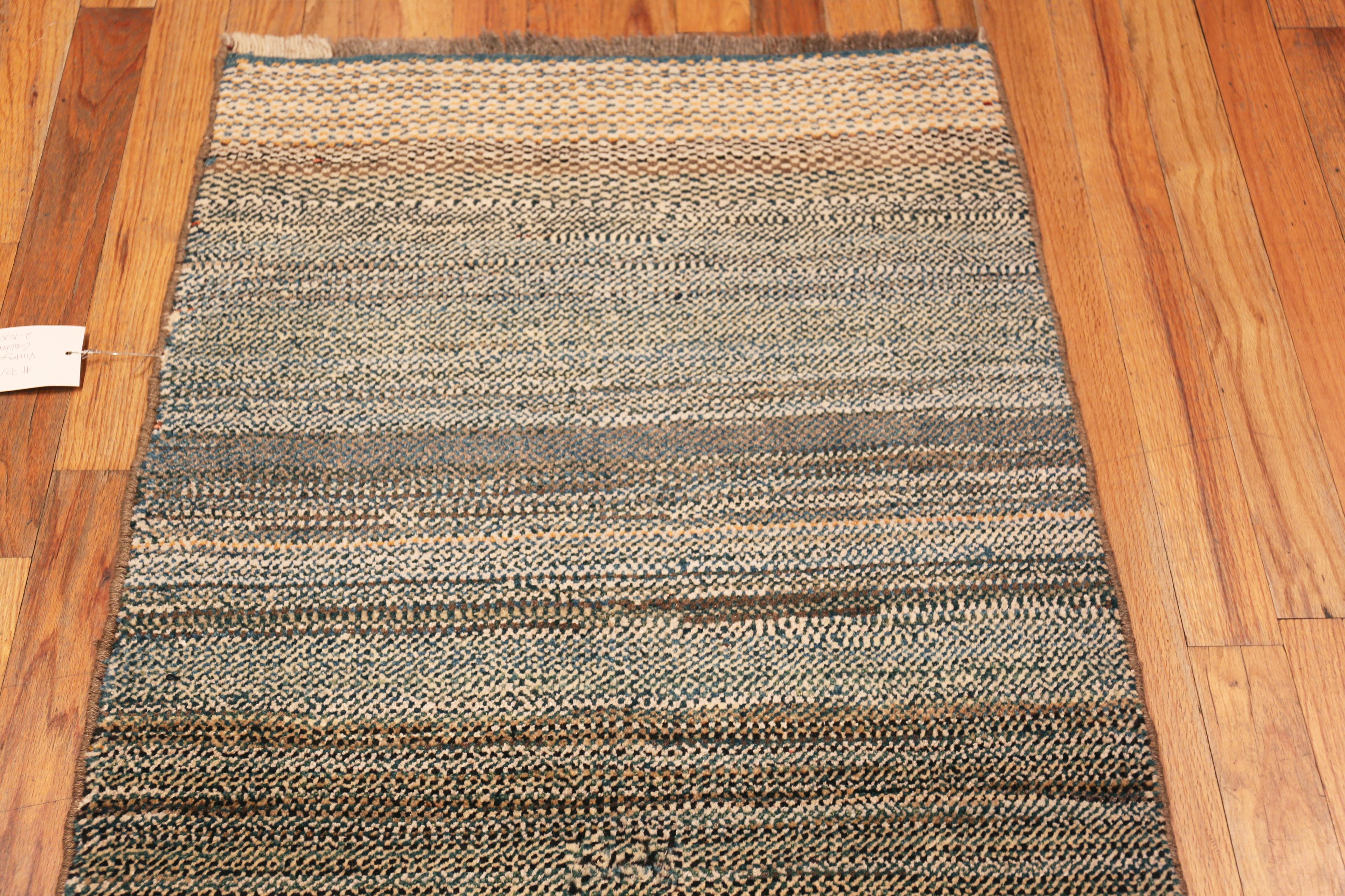 Tribale Tappeto Nazmiyal Collection Vintage Persian Gabbeh 2 ft 10 in x 5 ft 9 in in vendita