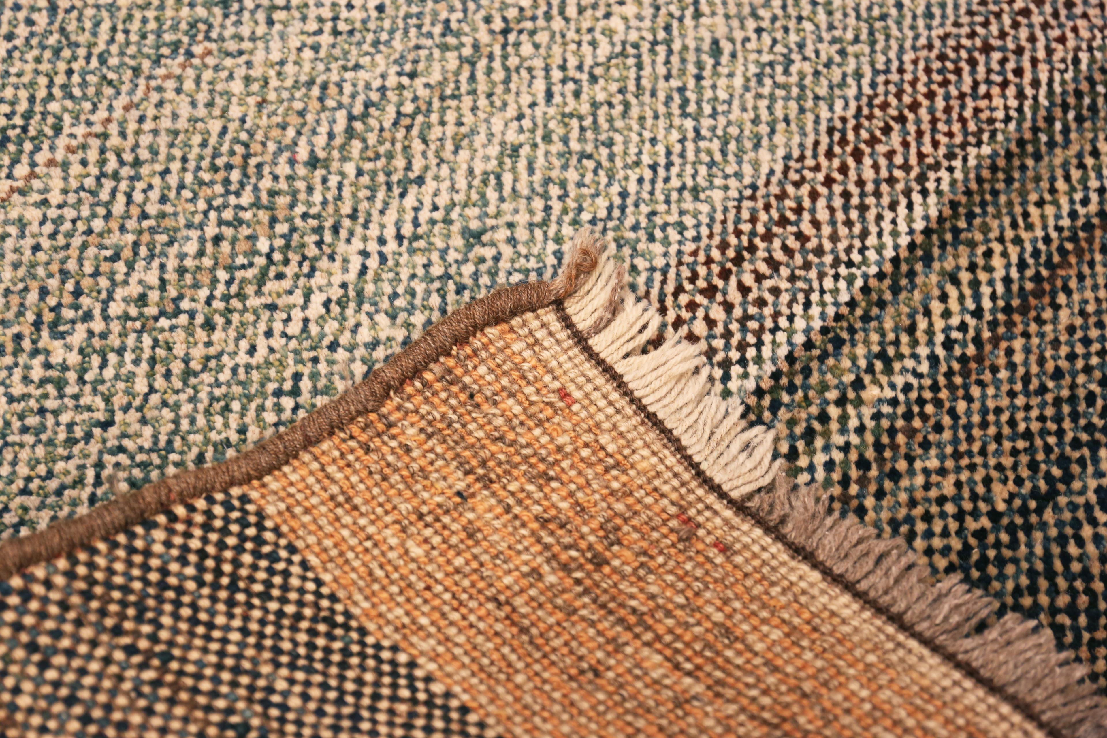 Lana Tappeto Nazmiyal Collection Vintage Persian Gabbeh 2 ft 10 in x 5 ft 9 in in vendita