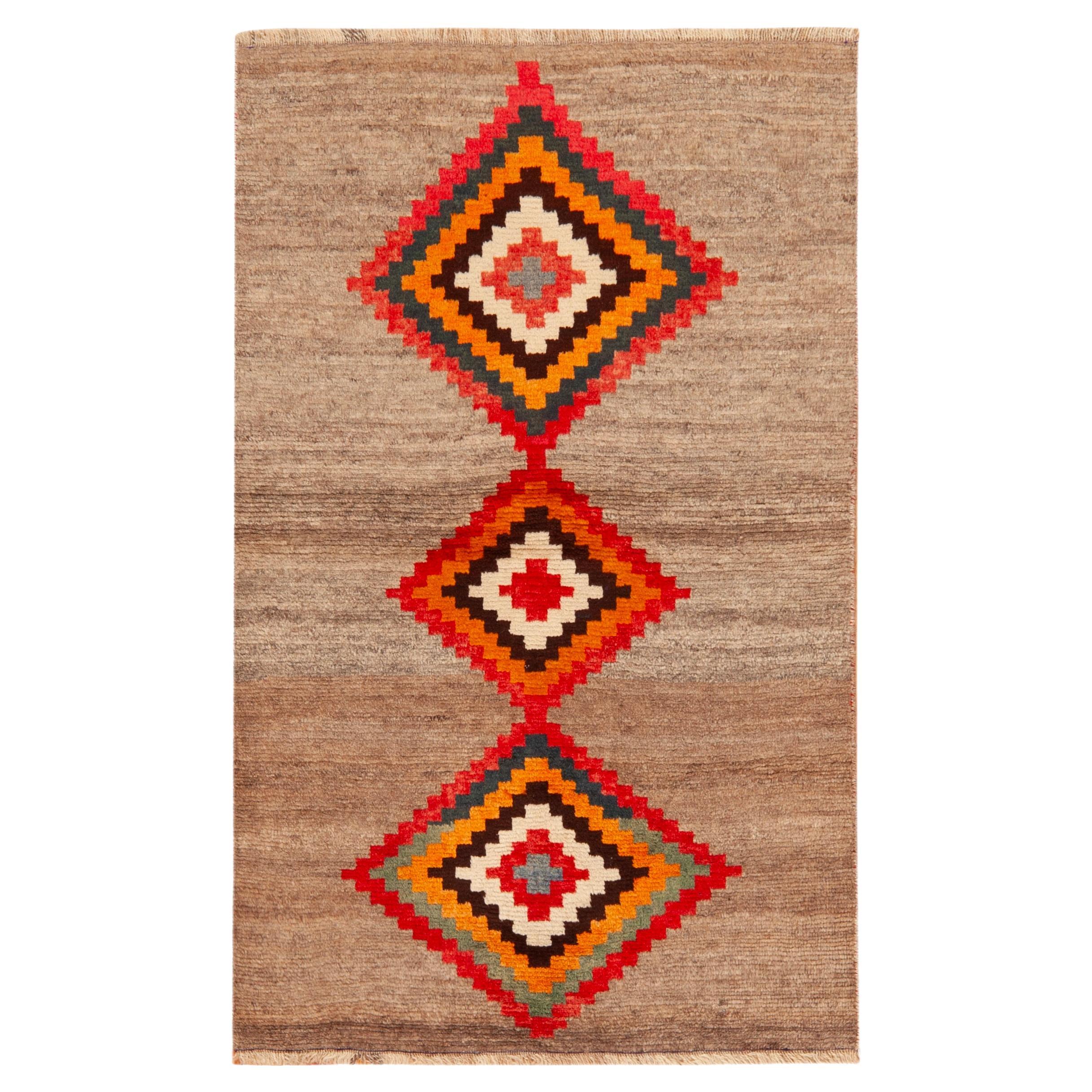 Tappeto Nazmiyal Collection Vintage Persian Gabbeh 2 ft 11 in x 4 ft 9 in