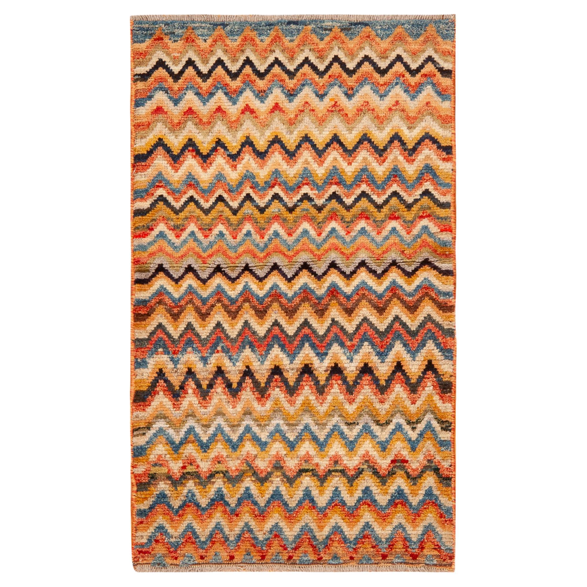 Tappeto Nazmiyal Collection Vintage Persian Gabbeh 2 ft 3 in x 4 ft 2 in