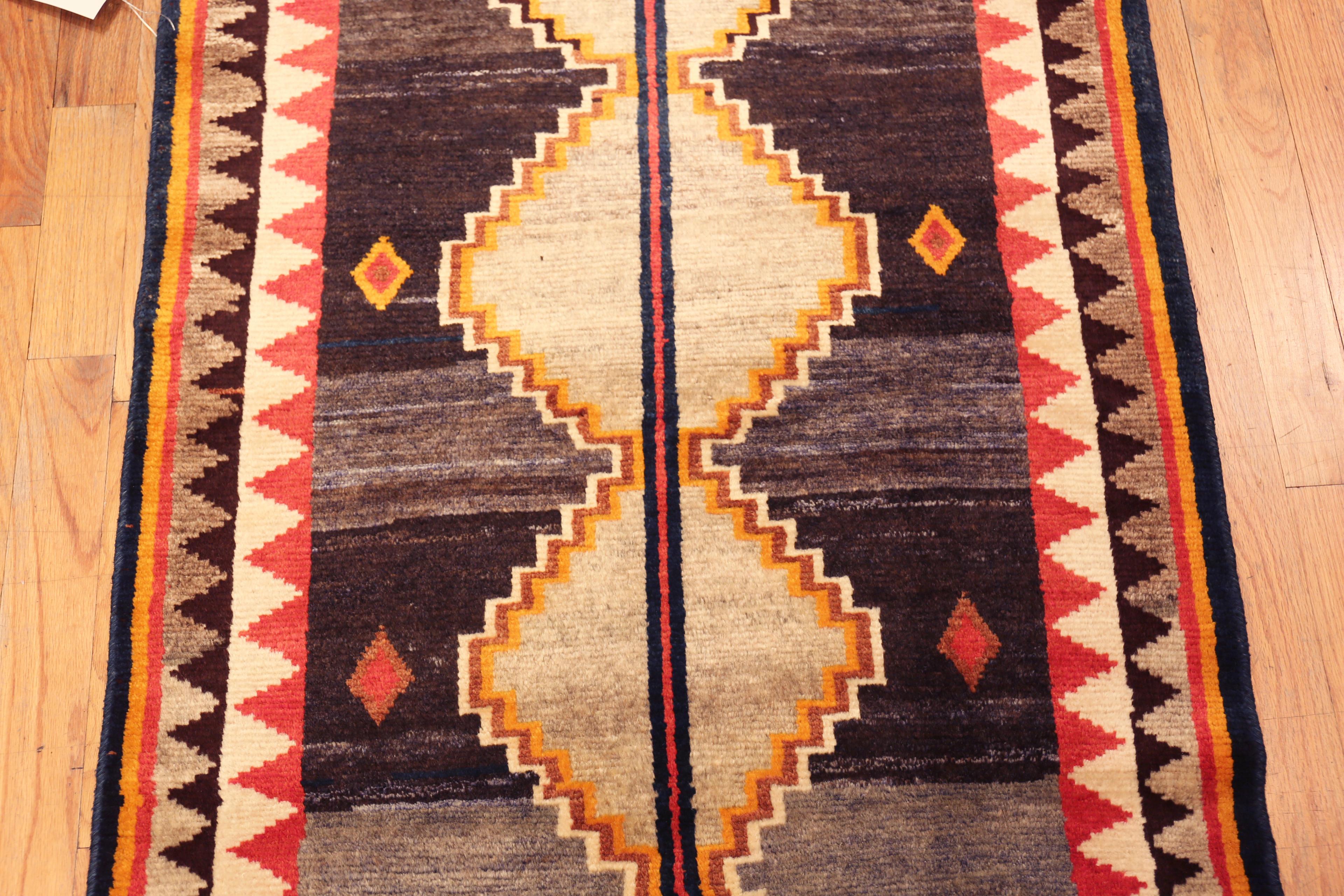 Nazmiyal Collection Alfombra Persa Gabbeh Vintage 1,8 x 1,8 m Anudado a mano en venta