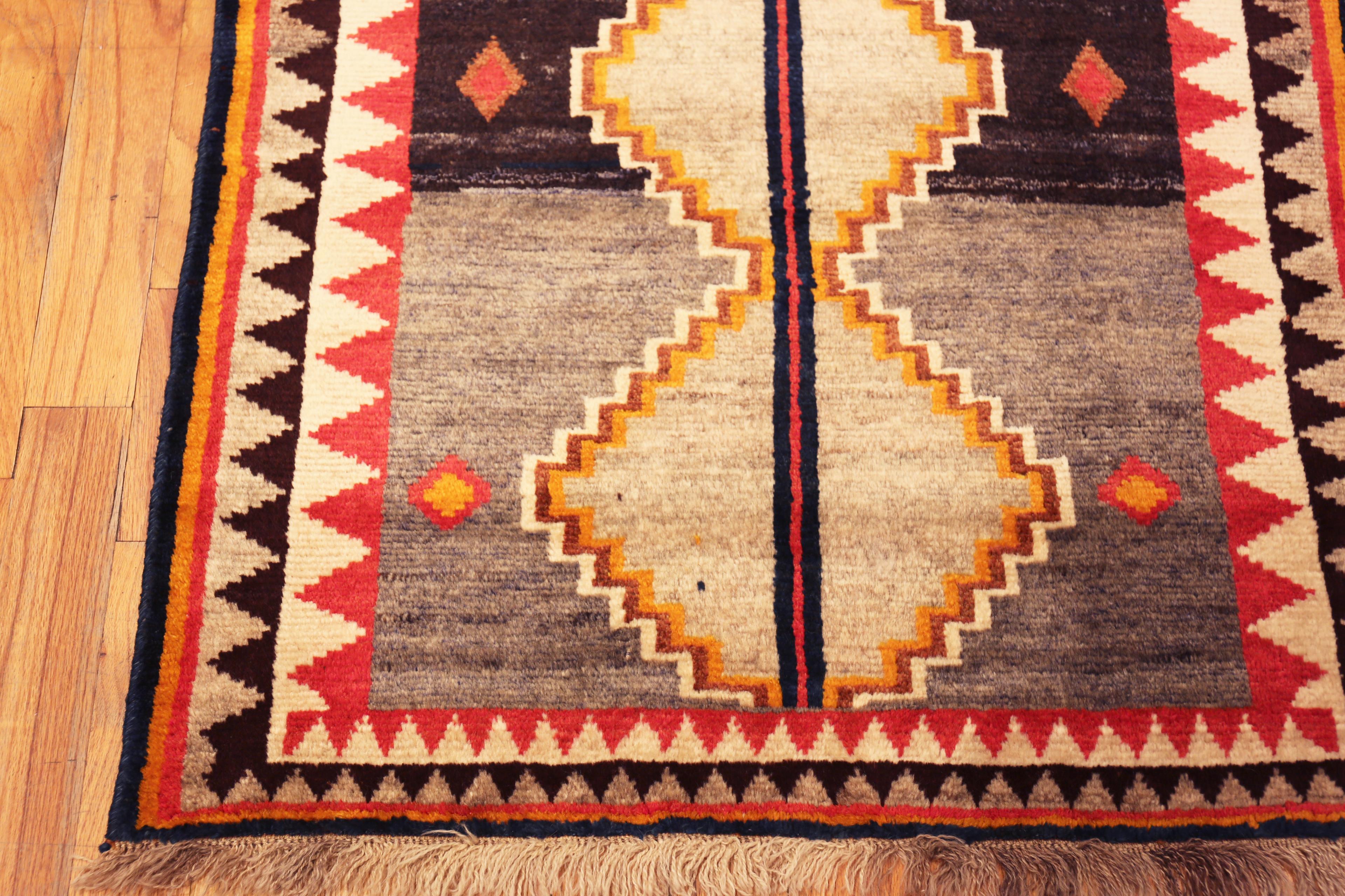 Nazmiyal Collection Alfombra Persa Gabbeh Vintage 1,8 x 1,8 m Lana en venta