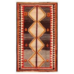 Tappeto Nazmiyal Collection Vintage Persian Gabbeh 3 ft 4 in x 5 ft 7 in