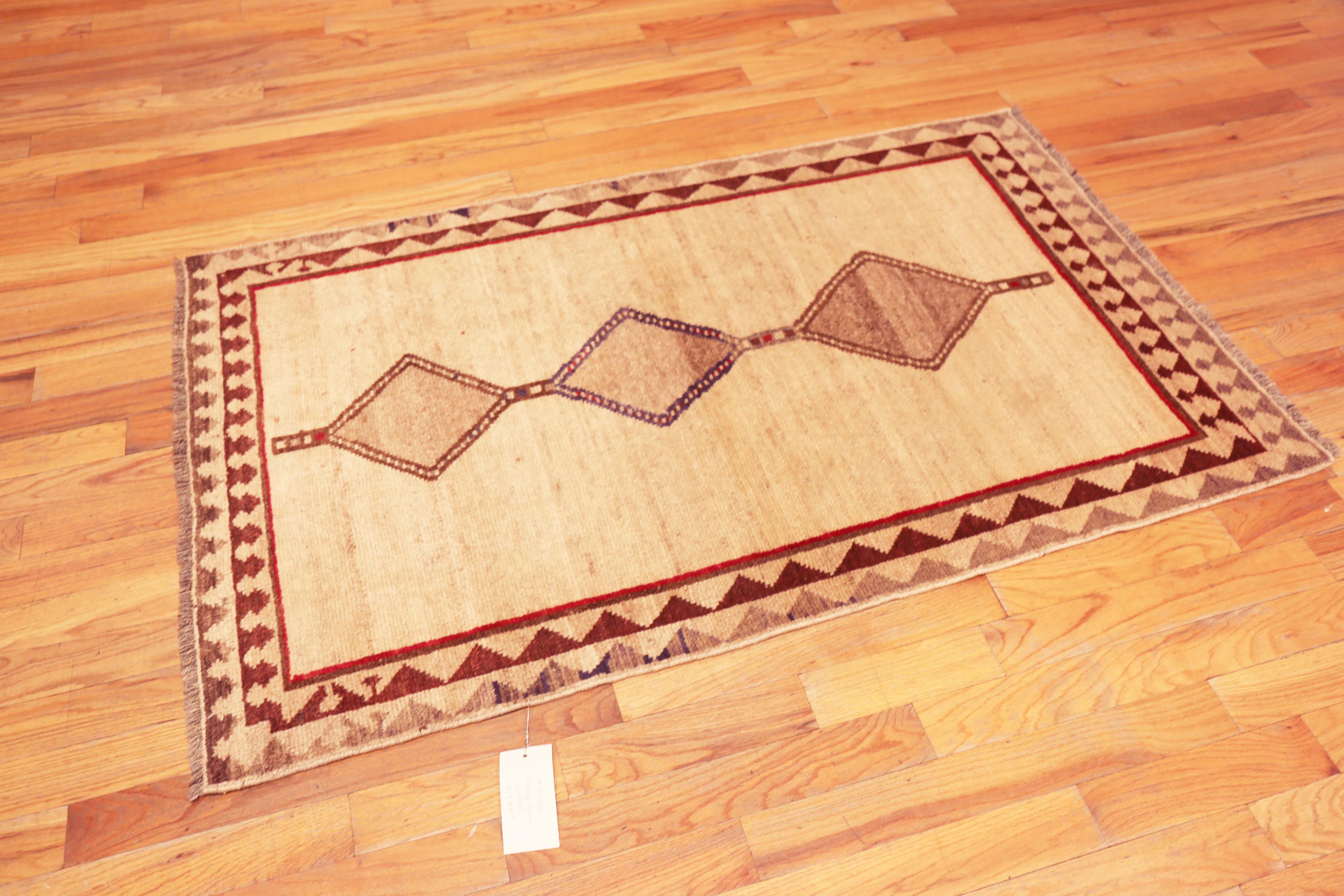 Tribale Tappeto Nazmiyal Collection Vintage Persian Gabbeh 3 ft 7 in x 5 ft 9 in in vendita