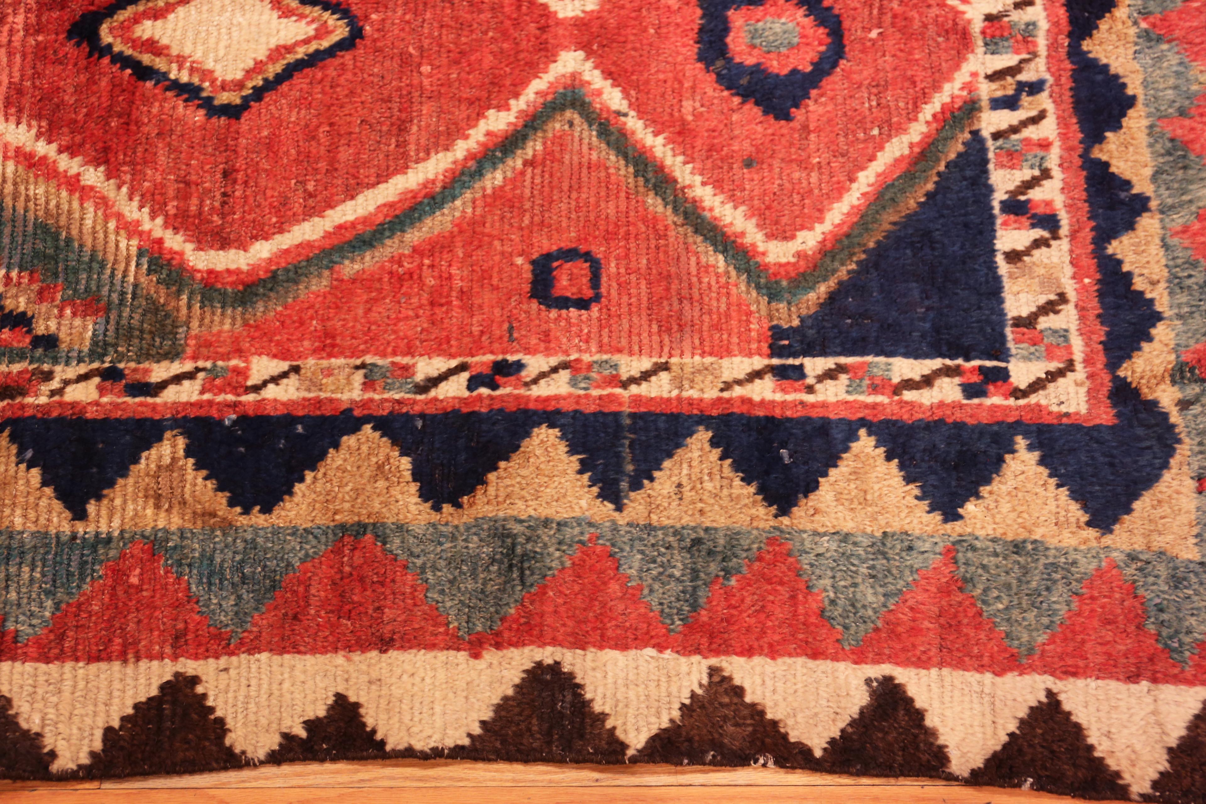 Tappeto Nazmiyal Collection Vintage Persian Gabbeh 4 ft 7 in x 7 ft 5 in in vendita 1