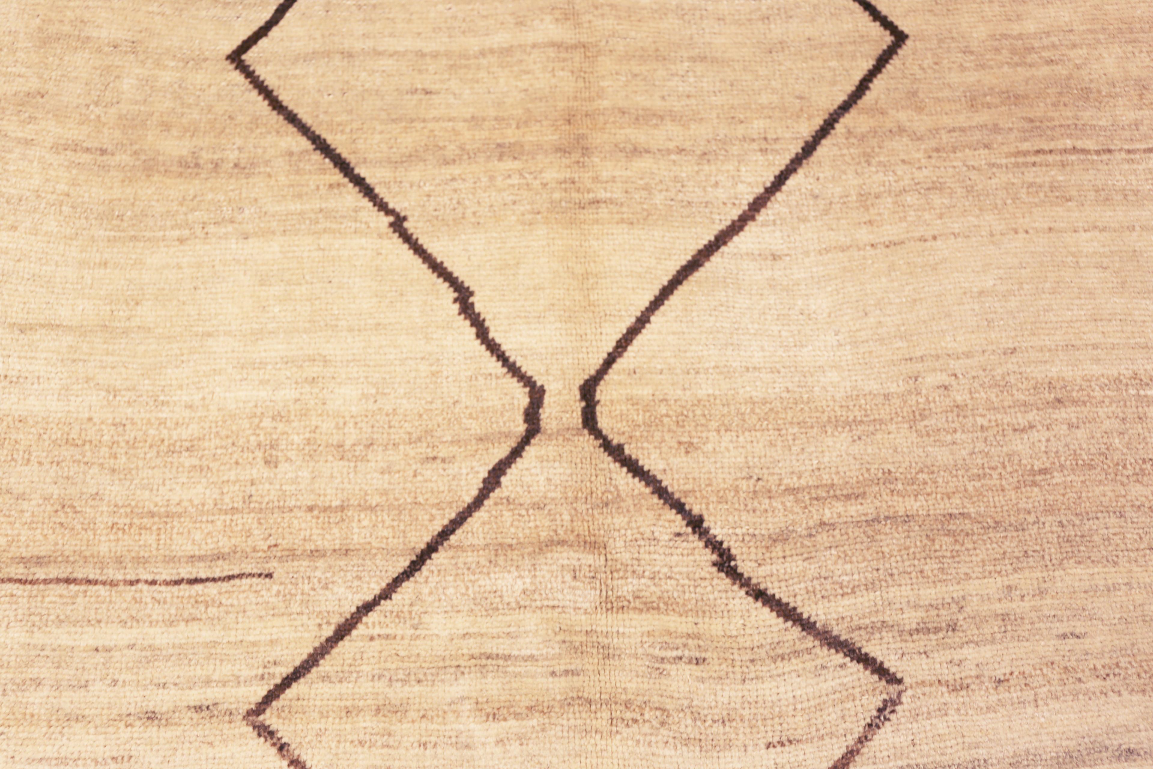 Persiano Tappeto Nazmiyal Collection Vintage Persian Gabbeh 6 ft x 8 ft 4 in in vendita