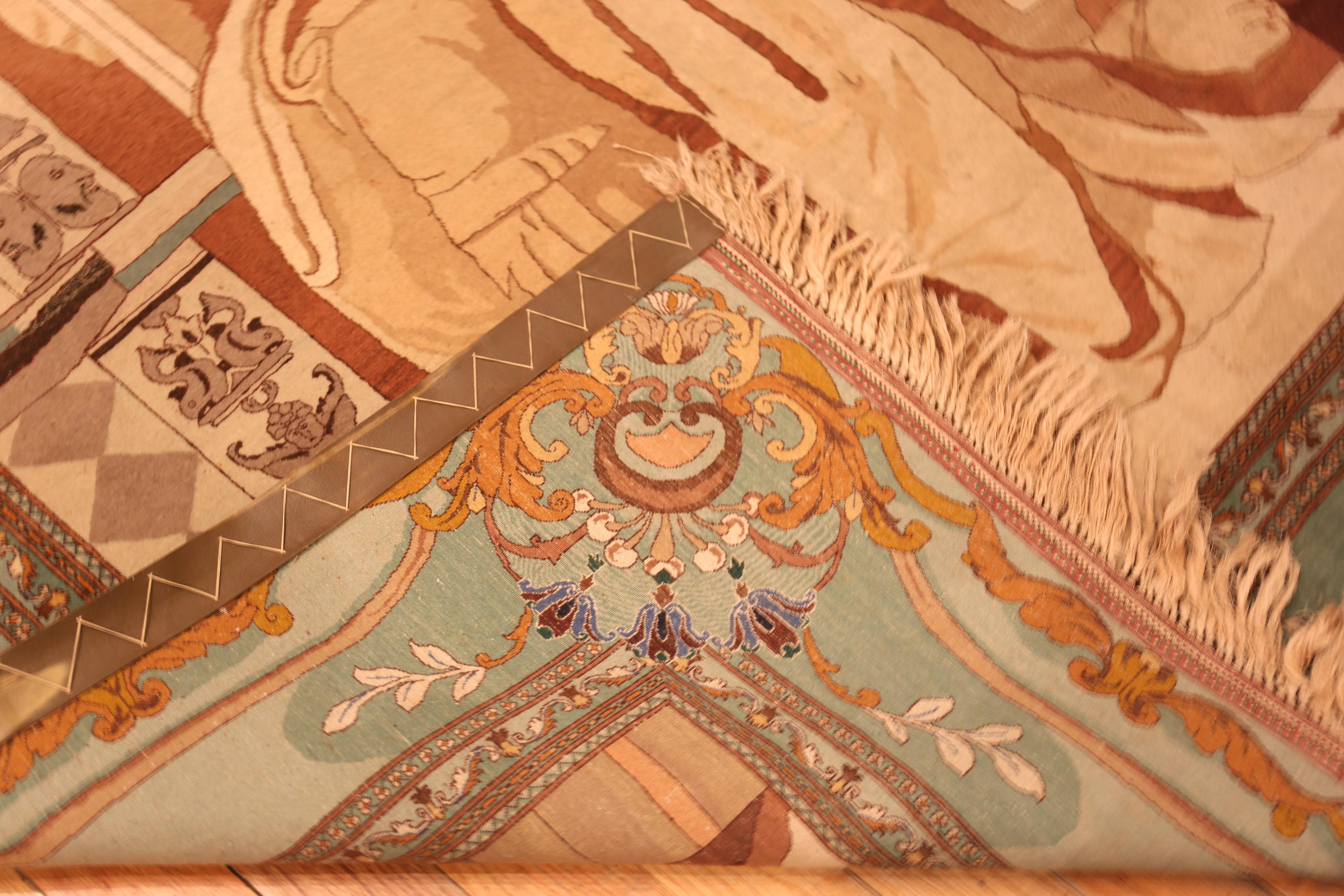 20th Century Nazmiyal Collection Vintage Persian Tabriz Rug 5 ft 10 in x 8 ft 1 in For Sale