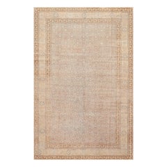 Nazmiyal Collection Vintage Persian Tabriz Rug 7 ft 5 in x 11 ft 5 in