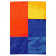 Nazmiyal Collection Vintage Scandinavian Per Arnoldi Art Rug by Ege 4'8" X 6'9"