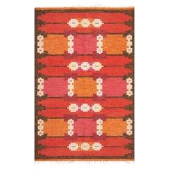 Collection Nazmiyal Collection Rug & Kilim Vintage Swedish 4 ft 4 in x 6 ft 7 in