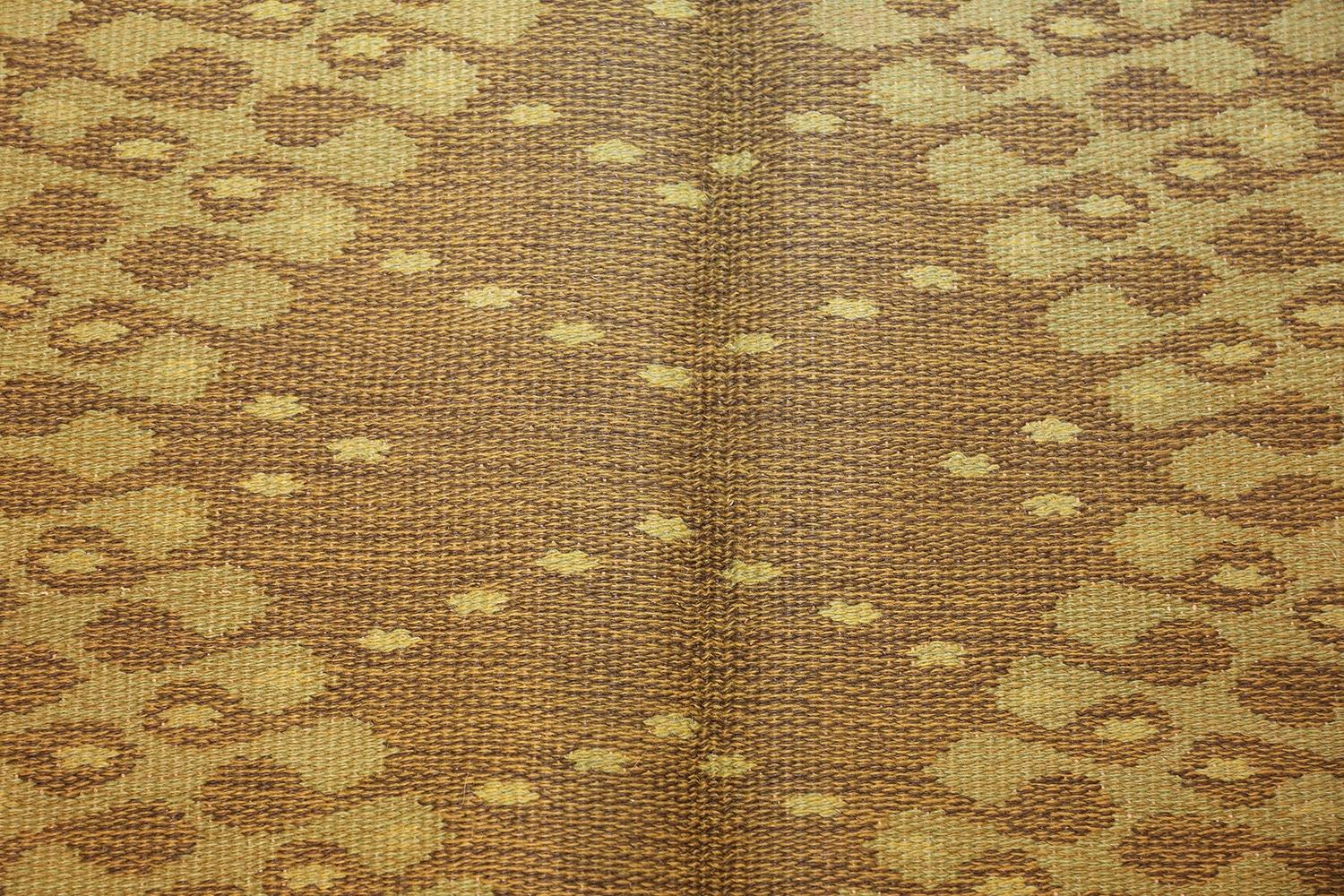 Schwedischer Kelim-Teppich im Vintage-Stil. Größe: 5 ft 4 in x 7 ft 10 in im Angebot 1