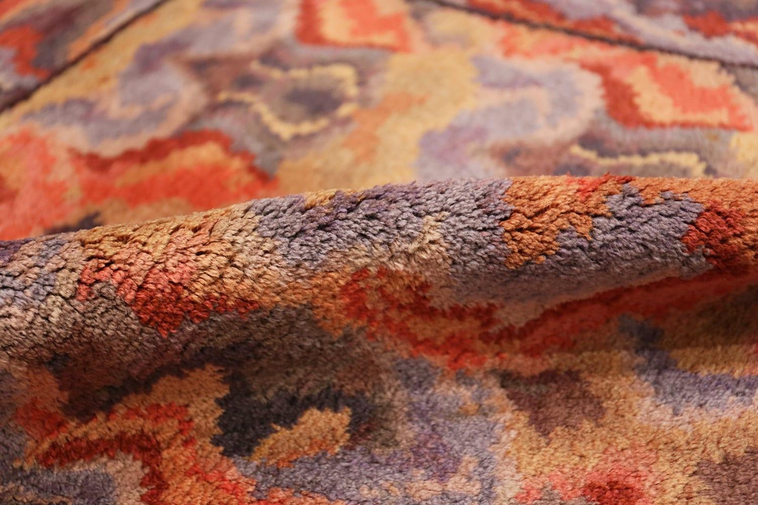 Schwedischer Vintage-Teppich.  Größe: 10 Fuß x 12 Fuß  im Zustand „Hervorragend“ im Angebot in New York, NY