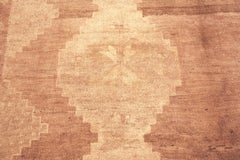 Vintage Turkish Kars Area Rug. Size: 6 ft 7 in x 10 ft 4 in
