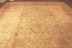 Vintage Turkish Oushak Rug. 14 ft 8 in x 22 ft