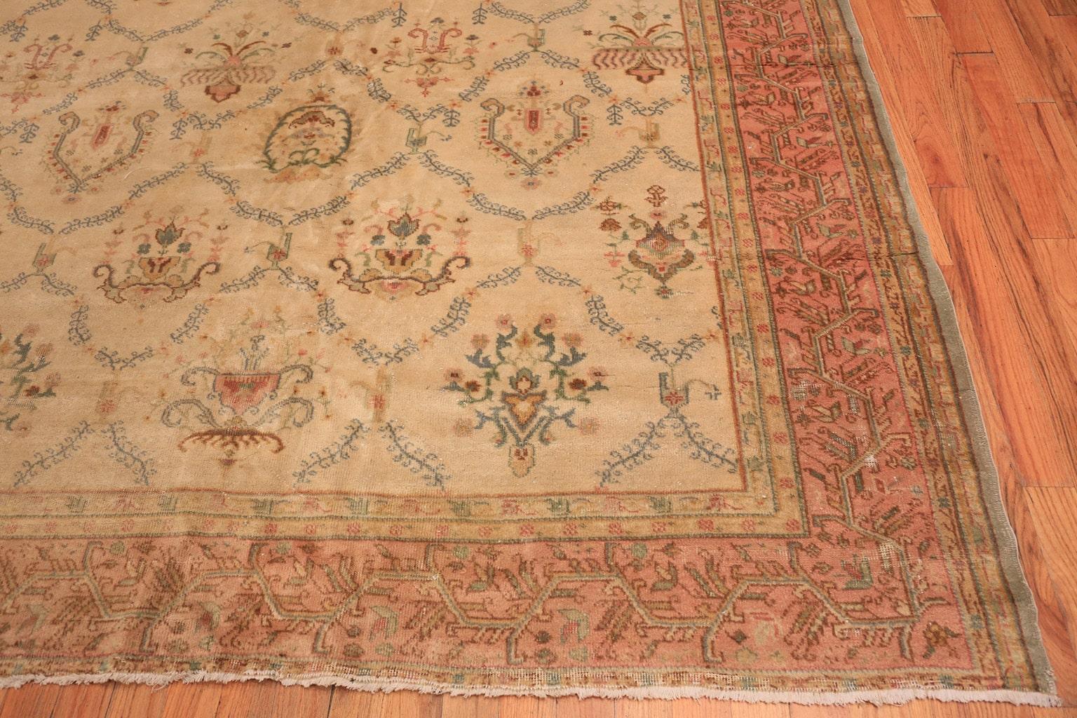 Türkischer Sivas-Teppich im Vintage-Stil. Größe: 3,36 in x 5,27 m im Zustand „Gut“ im Angebot in New York, NY