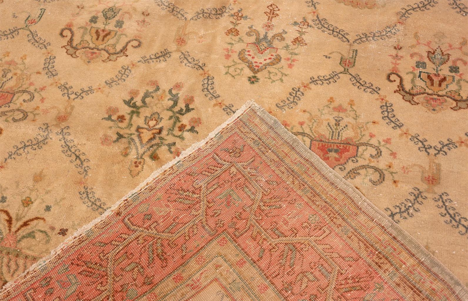 Türkischer Sivas-Teppich im Vintage-Stil. Größe: 3,36 in x 5,27 m im Angebot 1