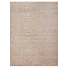 Collection'S Caldo Minimalista fatto a mano con vello di lana Tappeto moderno 10'2" x 13'8"