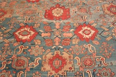 Nazmiyal Collections Oversized Antique Persian Heriz Rug 14 ft 3 in x 20 ft 4 in