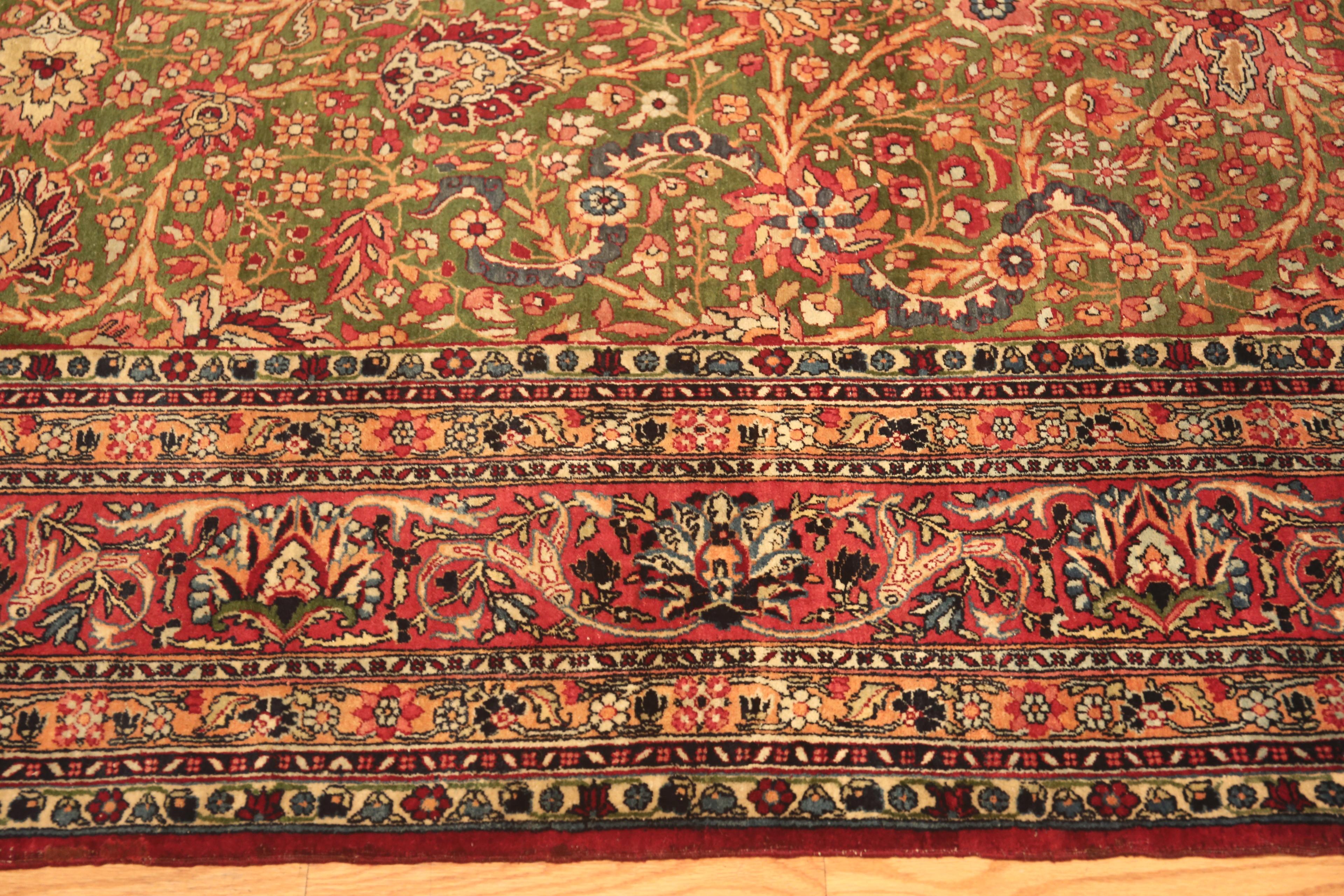 Other Gallery Size Antique Persian Tehran Rug. 7 ft x 15 ft 1 in For Sale