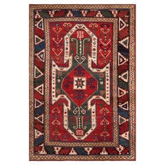Nazmiyal Rugs Antique Caucasian Sewan Kazak Rug 5 ft 1 in x 7 ft 7 in