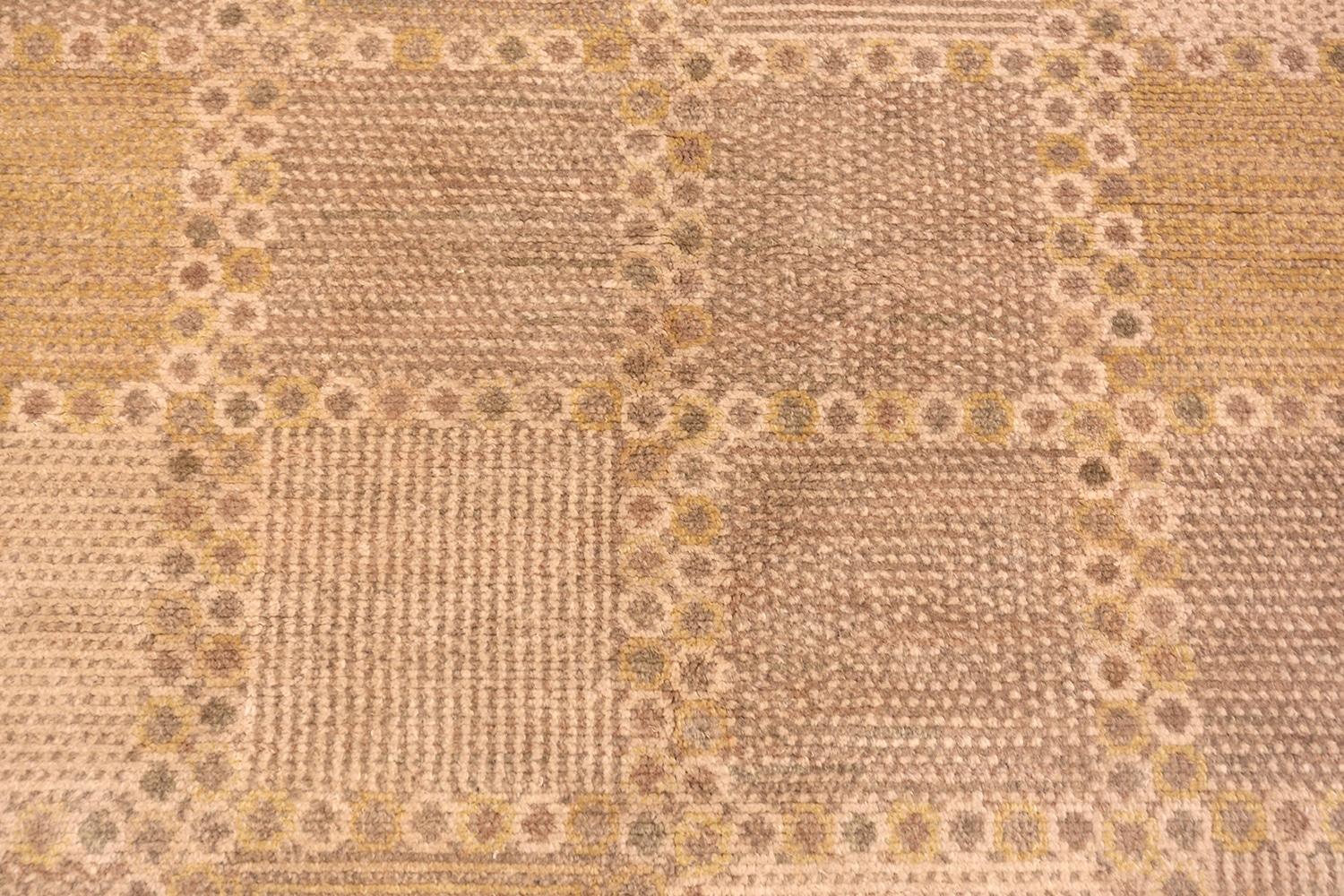 Alfombra Sueca Nazmiyal Vintage Escandinava Marta Maas. 2 metros x 2 metros Anudado a mano en venta